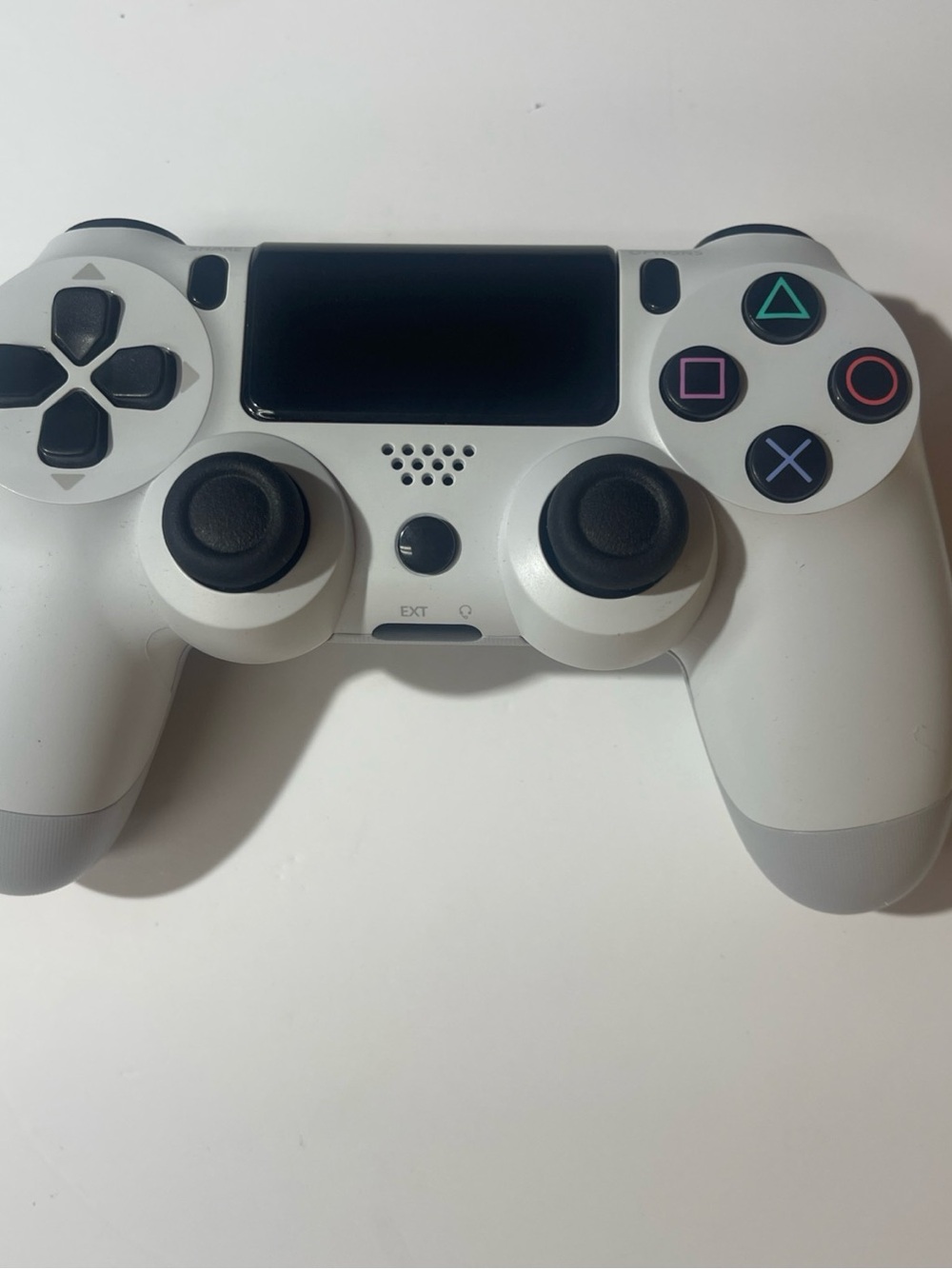 Sony DualShock 4 Wireless Controller - White with Black Accents